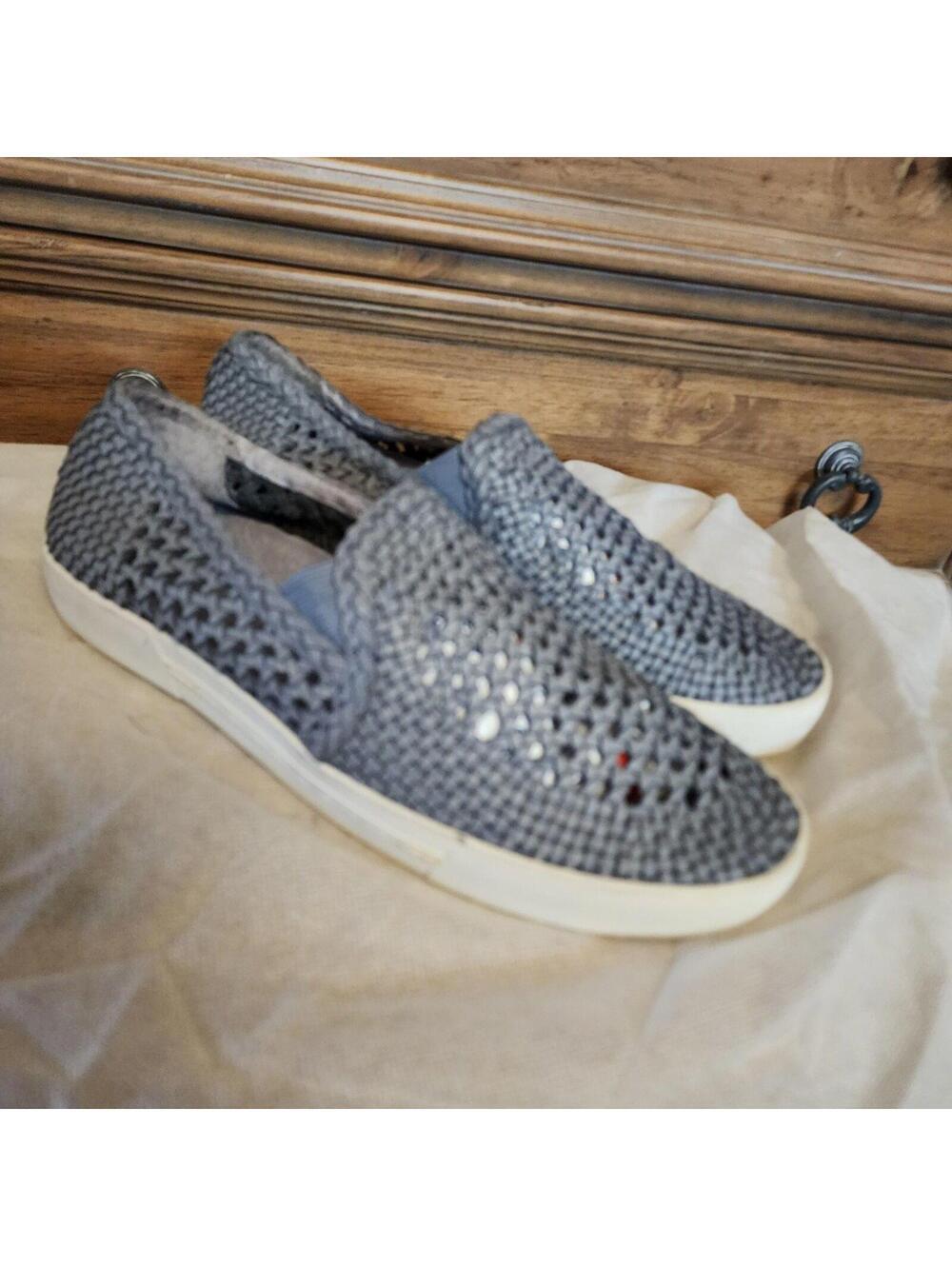 JOIE blue preferated slip on sneaker shoe unique 10 never worn